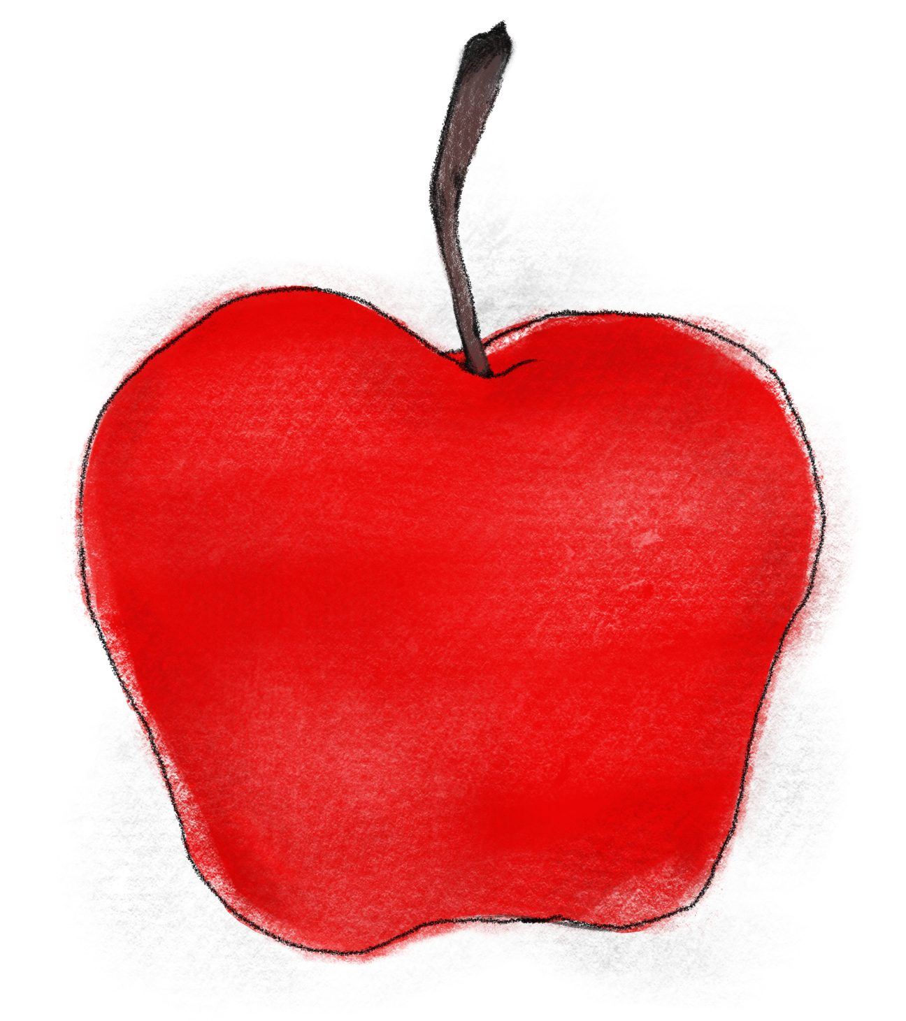 an apple